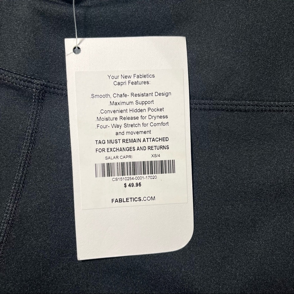 FABLETICS Black Capri Leggings - Picture 4 of 7